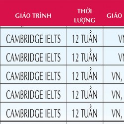 Học phí Luyện thi IELTS ở NewSky TpHCM