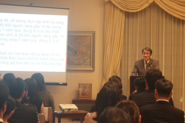 Đại sứ Nhật Bản nói về “cơn khát” nhân lực biết tiếng Nhật tại Việt Nam
