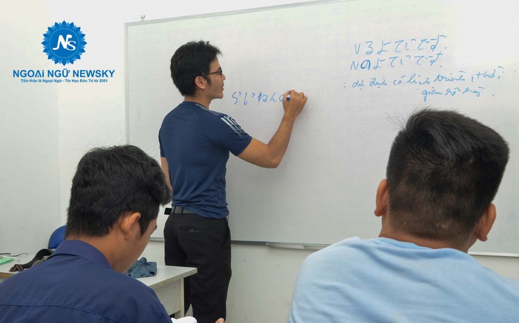 Khóa học tiếng Nhật tại NewSky