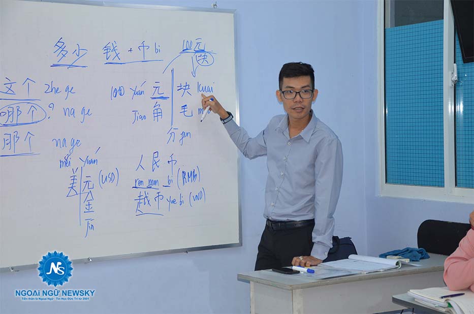 Khóa dạy kèm tiếng Trung tại NewSky