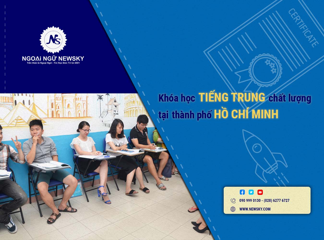 Khóa học tiếng Trung Chất Lượng tại TpHCM