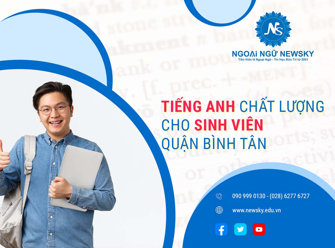 Học Tiếng Anh chất lượng cho sinh viên quận Bình Tân