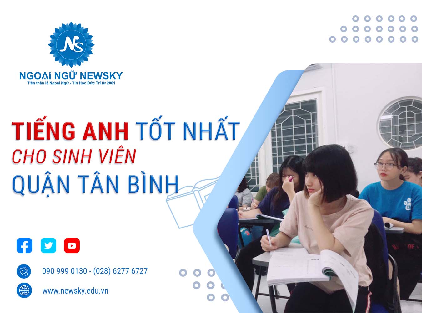 Tiếng Anh Tốt Nhất cho Sinh Viên quận Tân Bình