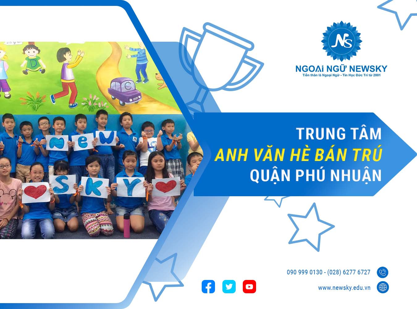 Trung tâm dạy Anh Văn hè Bán trú Quận Phú Nhuận