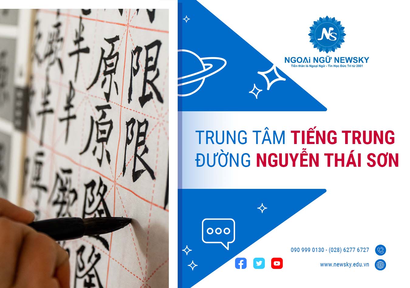 Trung tâm dạy tiếng Trung gần đường Nguyễn Thái Sơn