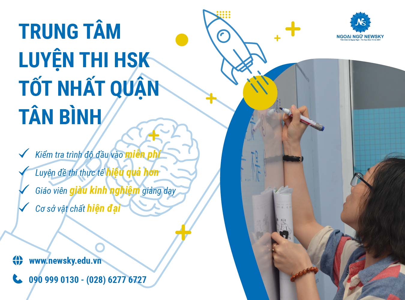 Trung tâm luyện thi HSK tốt nhất quận Tân Bình