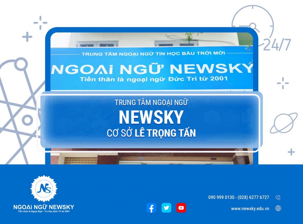 Trung tâm ngoại ngữ NewSky cơ sở Lê Trọng Tấn