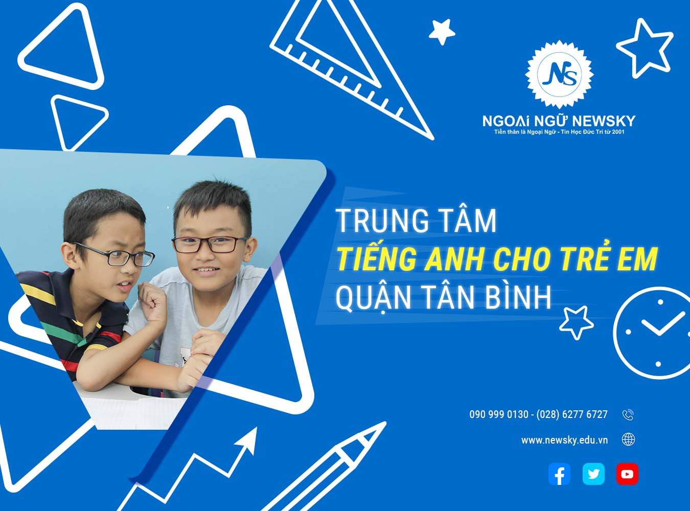 Trung tâm dạy tiếng Anh cho Trẻ em Quận Tân Bình