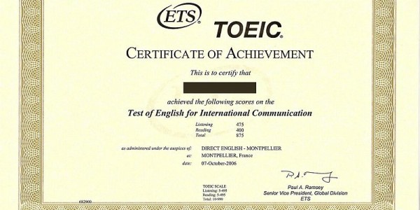 Thay đổi cấu trúc bài thi Toeic trong năm 2016