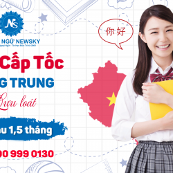 Học tiếng Trung cấp tốc tại NewSky