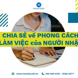 CHIA SẺ VỀ PHONG CÁCH LÀM VIỆC CỦA NGƯỜI NHẬT