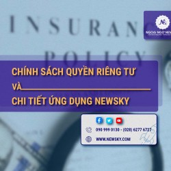 chính sách quyền riêng tư và chi tiết ứng dụng NewSky