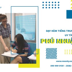 Dạy kèm tiếng Trung Hoa Uy tín quận Phú Nhuận