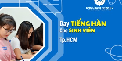 Dạy tiếng Hàn cho sinh viên uy tín TPHCM