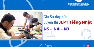 Gia sư dạy Kèm Luyện thi JLPT N5 – N4 – N3 tiếng Nhật