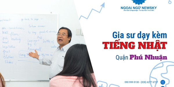 Gia sư dạy kèm tiếng Nhật quận Phú Nhuận