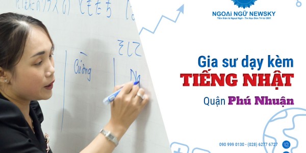 Gia sư dạy kèm tiếng Nhật quận Phú Nhuận