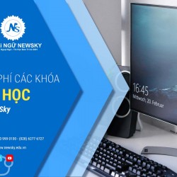 Học phí khóa tin học tại NewSky