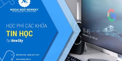 Học phí các khóa Tin học tại NewSky