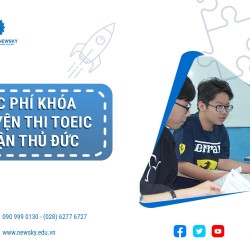 Học phí luyện thi TOEIC quận Thủ Đức