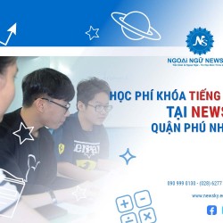 Học phí tiếng Anh tại NewSky quận Phú Nhuận