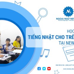 Học phí tiếng Nhật cho trẻ em tại NewSky