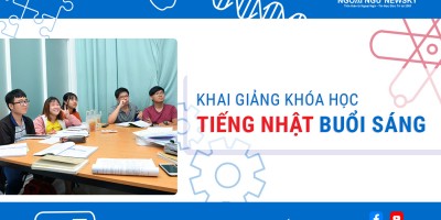 Khai giảng Khóa học tiếng Nhật buổi Sáng