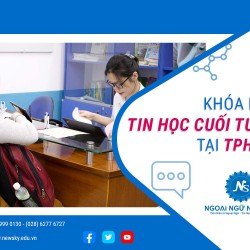 Khóa dạy Tin Học chất lượng cuối tuần tại TpHCM