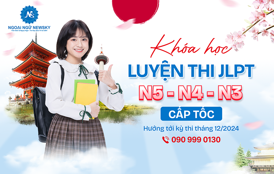 Popup Khóa Luyện Thi JLPT Cấp Tốc