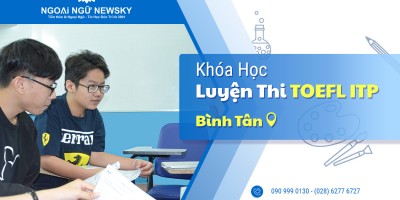 Khóa học Luyện thi TOEFL iTP ở Bình Tân