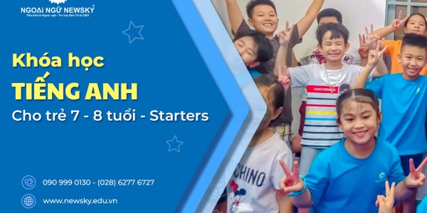 Khóa học tiếng Anh cho Trẻ 7-8 tuổi – Starters