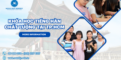 Khóa học tiếng Hàn chất lượng tại TPHCM