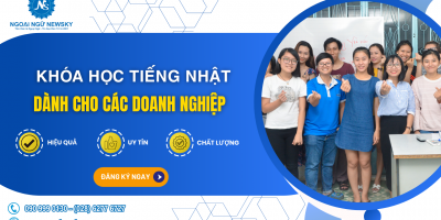 Khóa học tiếng Nhật dành cho các Doanh Nghiệp