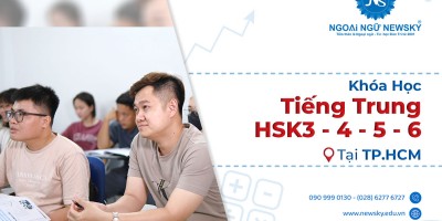 Khóa học Tiếng Trung HSK3, HSK4, HSK5, HSK6 tại TPHCM