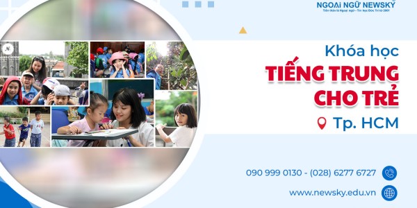 Khóa học tiếng Trung tốt nhất cho Trẻ tại TpHCM