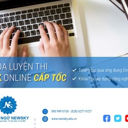 Khóa luyện thi HSK online cấp tốc