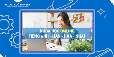 Khóa học Online tiếng Anh – Hàn – Hoa – Nhật giao tiếp