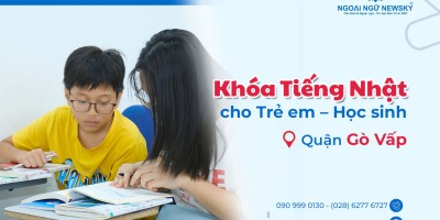 Khóa tiếng Nhật cho Trẻ Em – Học Sinh quận Gò Vấp