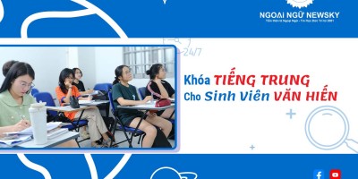 Khóa tiếng Trung chất lượng cho Sinh Viên Văn Hiến