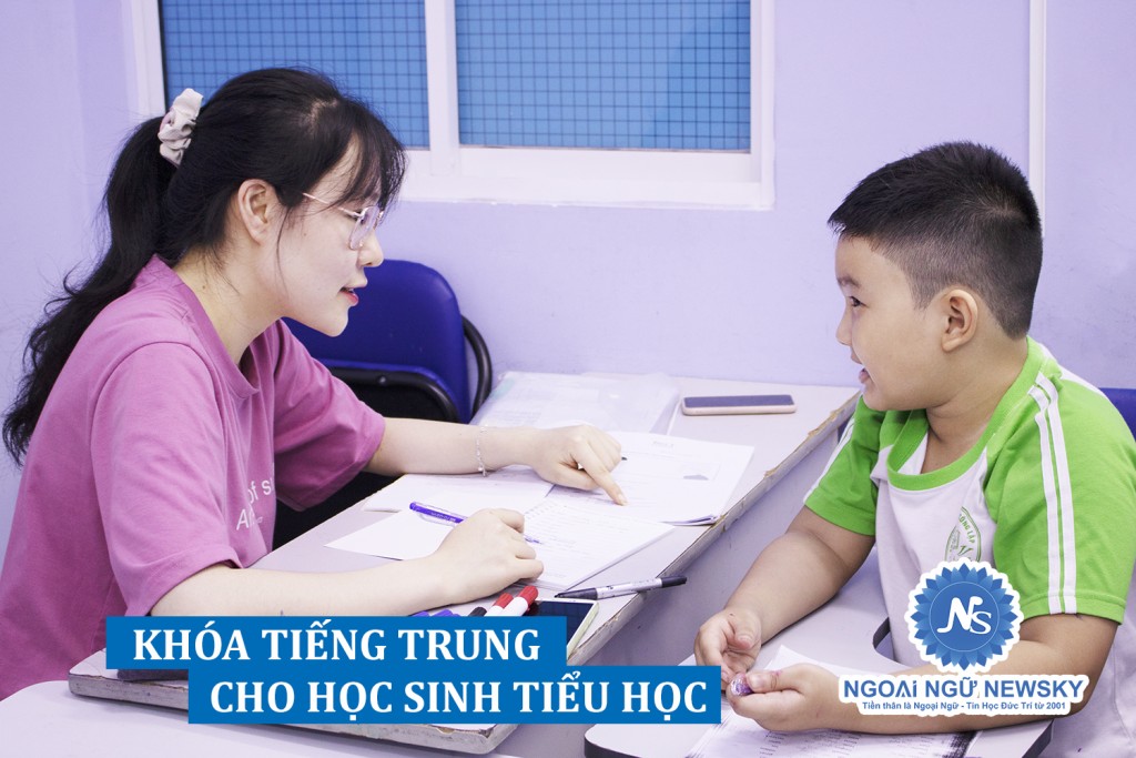 Khóa tiếng Trung cho Học Sinh Tiểu Học