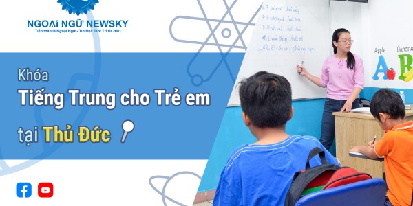 Khóa Tiếng Trung cho Trẻ Em tại Thủ Đức