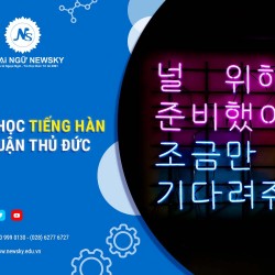 LỊCH HỌC TIẾNG HÀN TẠI QUẬN THỦ ĐỨC