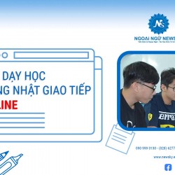 Lớp dạy học tiếng Nhật giao tiếp Online