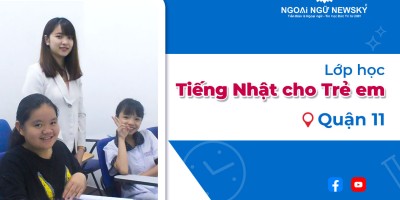 Lớp học Tiếng Nhật cho Trẻ Em Quận 11 tốt nhất