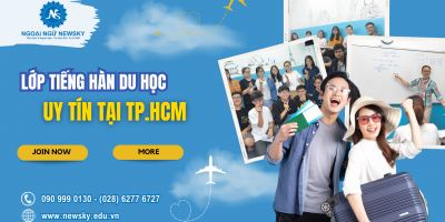 Lớp tiếng Hàn du học uy tín tại TPHCM