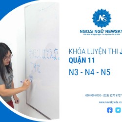 Khóa luyện thi JLPT Quận 11 N5-N4-N3