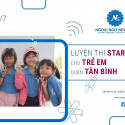 Luyện thi Starters cho Trẻ Em quận Tân Bình chất lượng