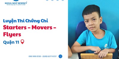Luyện thi chứng chỉ Starters – Movers – Flyers uy tín Quận 11