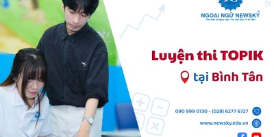 Luyện thi TOPIK ở đâu tốt tại Bình Tân