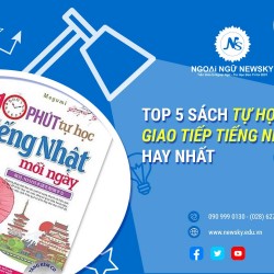 TOP 5 SÁCH TỰ HỌC GIAO TIẾP TIẾNG NHẬT HAY NHẤT